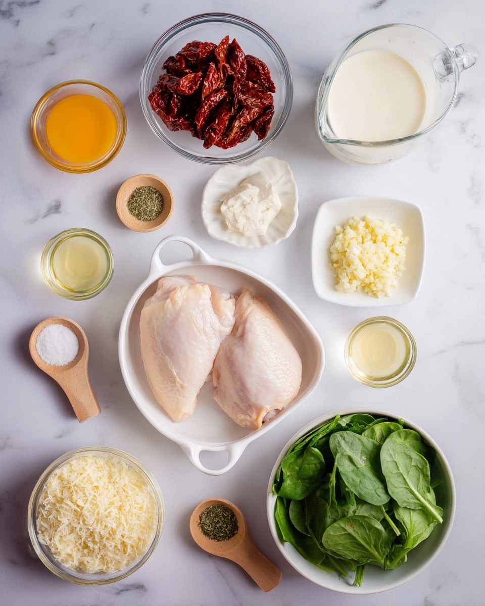 Slow Cooker Tuscan Chicken