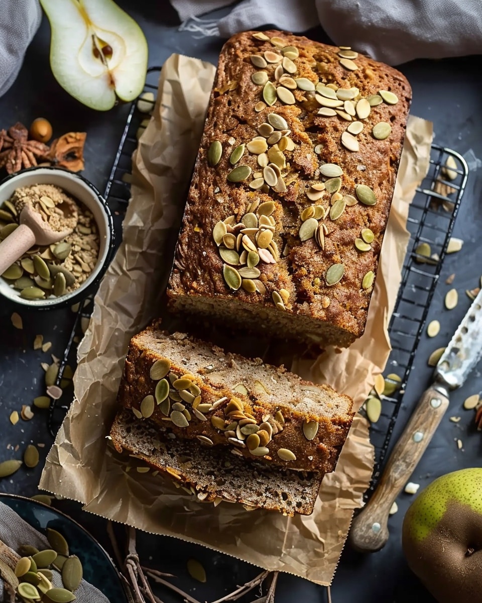 Spiced Pear Loaf