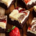 Strawberry Cheesecake Brownies