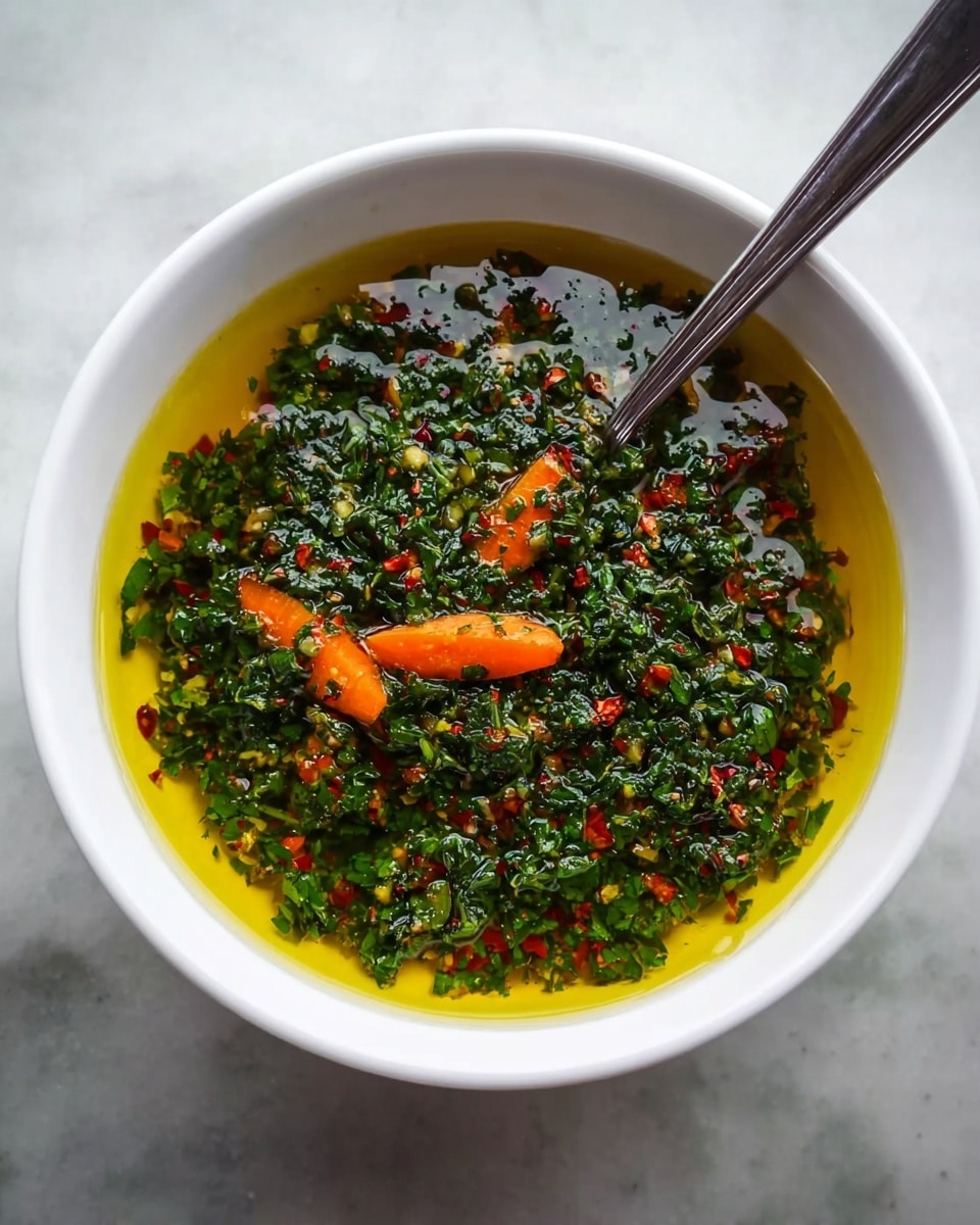 Carrot Top Chimichurri
