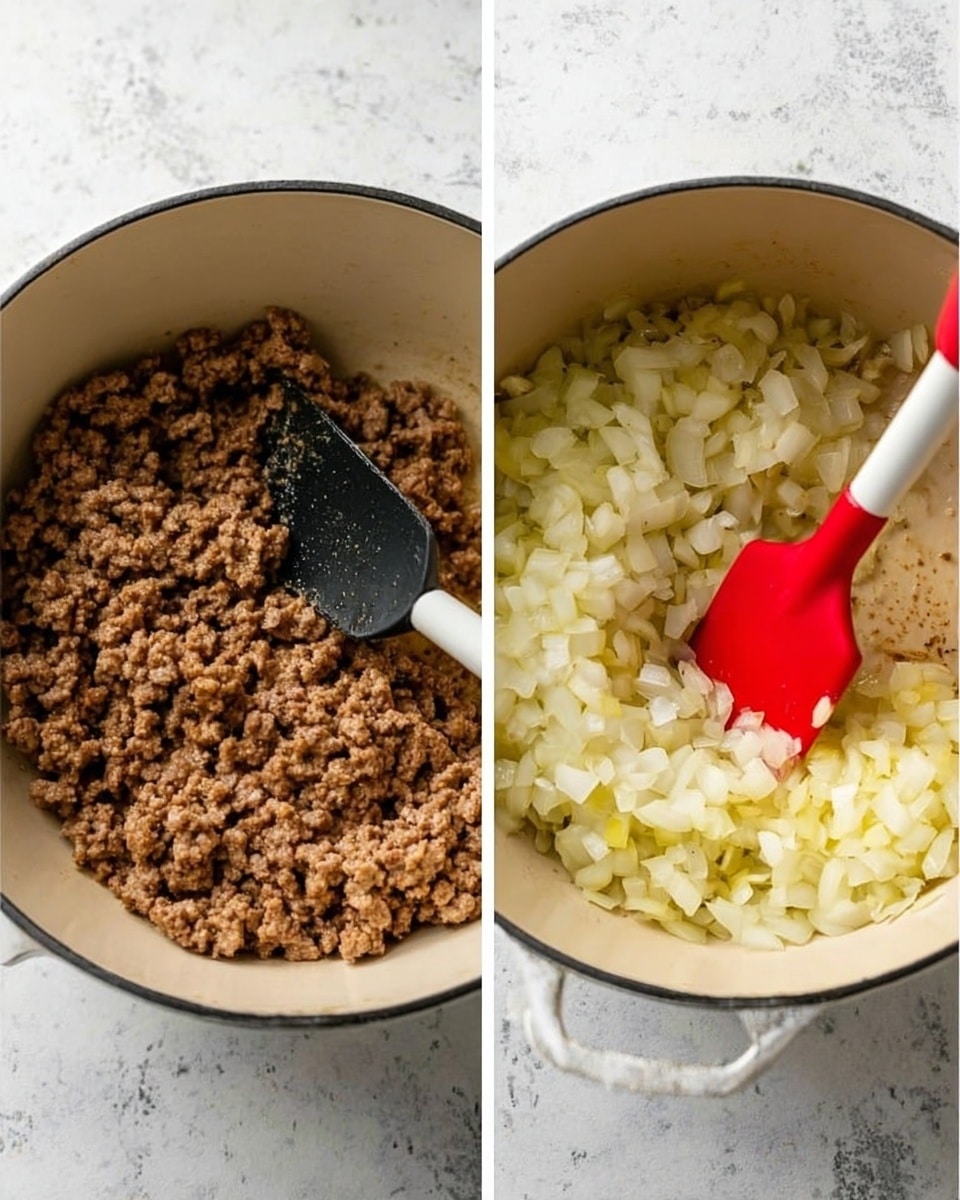 Cheesy Hamburger Rice Casserole