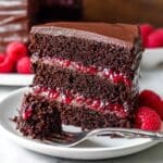 Chocolate Raspberry Cake