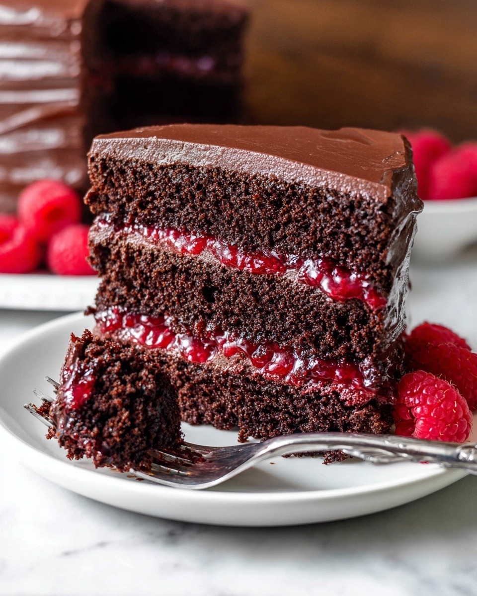 Chocolate Raspberry Cake
