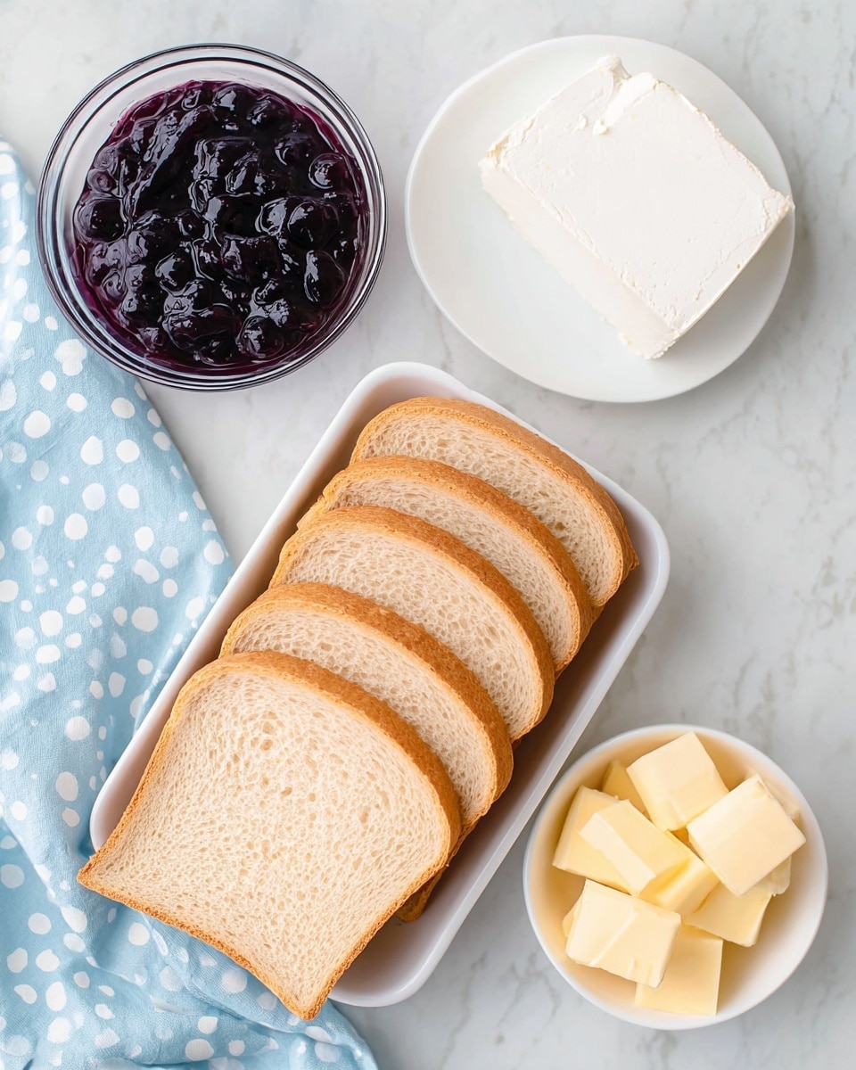 Crispy Blueberry Grilled Cheese