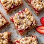 Healthy Strawberry Oatmeal Bars