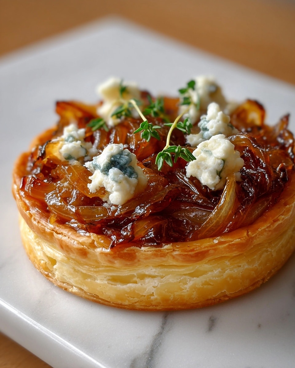 Irresistible Caramelized Onion and Goat Cheese Tarts in 3 Easy Steps