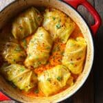 Thai Coconut Curry Cabbage Rolls