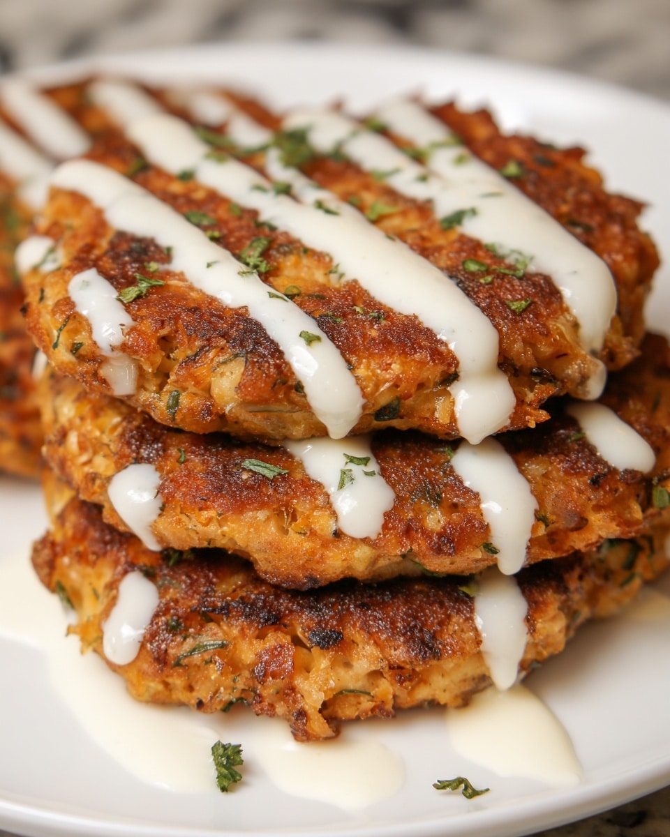Leftover Spaghetti Fritters