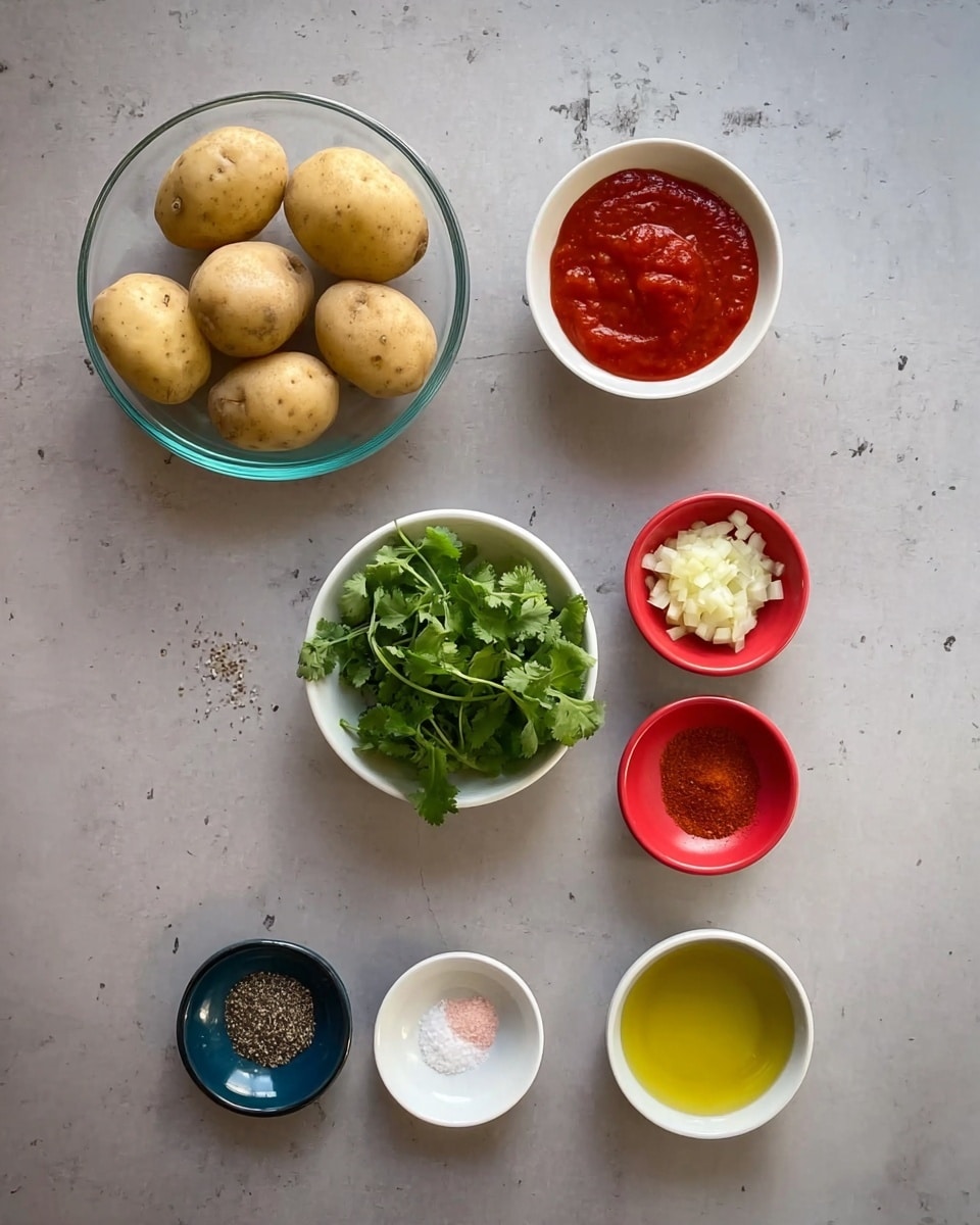 Andalusian Marinated Potatoes | Patatas Marinadas Granainas