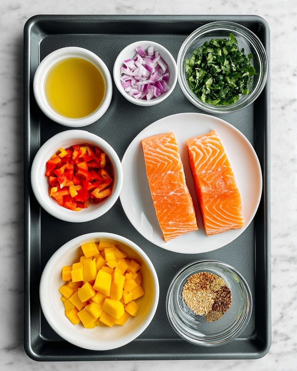 Cajun Salmon with Mango Salsa
