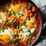 Cannellini Bean Shakshuka – Easy & Healthy One-Pan Meal