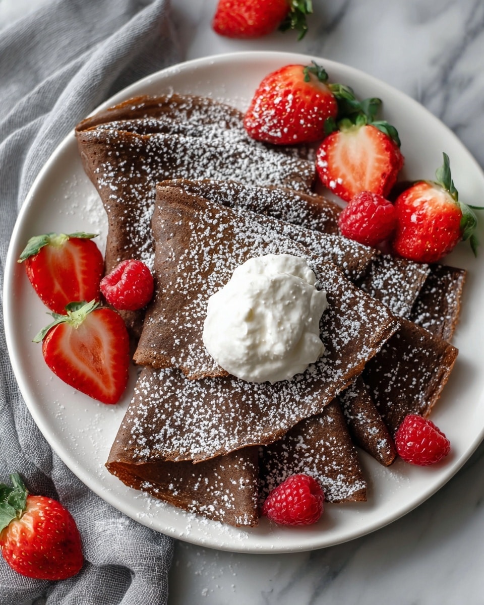 Chocolate Crepes