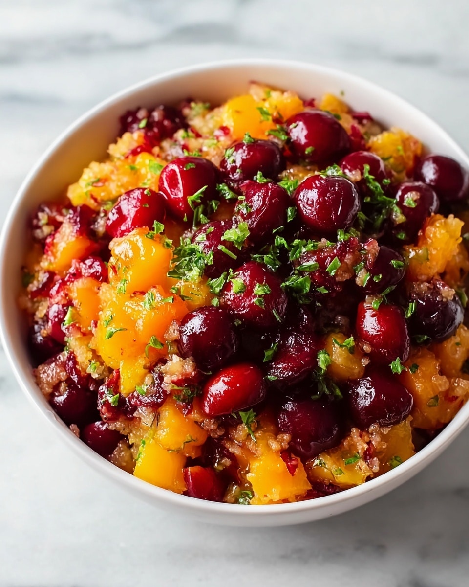 Healthy Peach Cherry Salsa