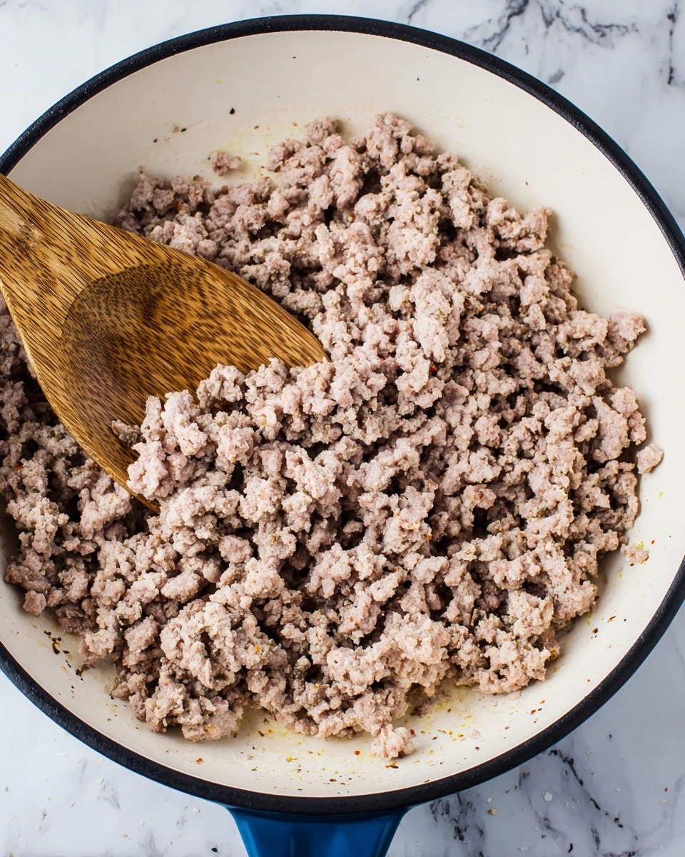 Italian Ground Turkey Spinach Orzo