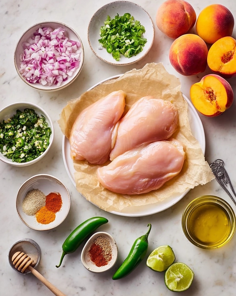 Peach Salsa Chicken