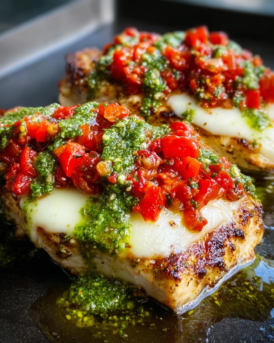Pesto Bruschetta Chicken