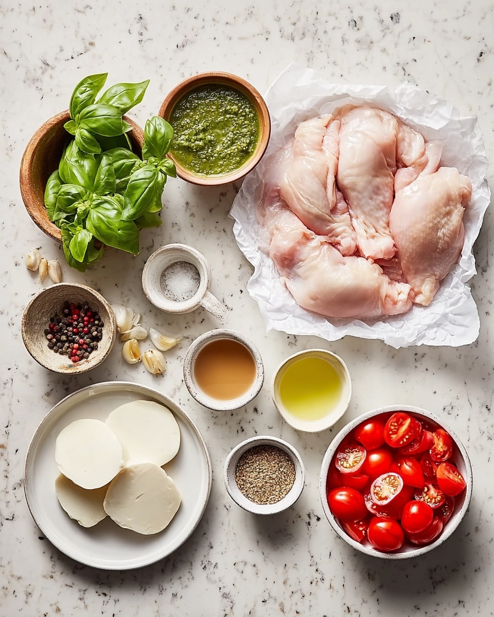 Pesto Bruschetta Chicken