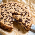 Slow Cooker Chocolate Chip Cookie Cake