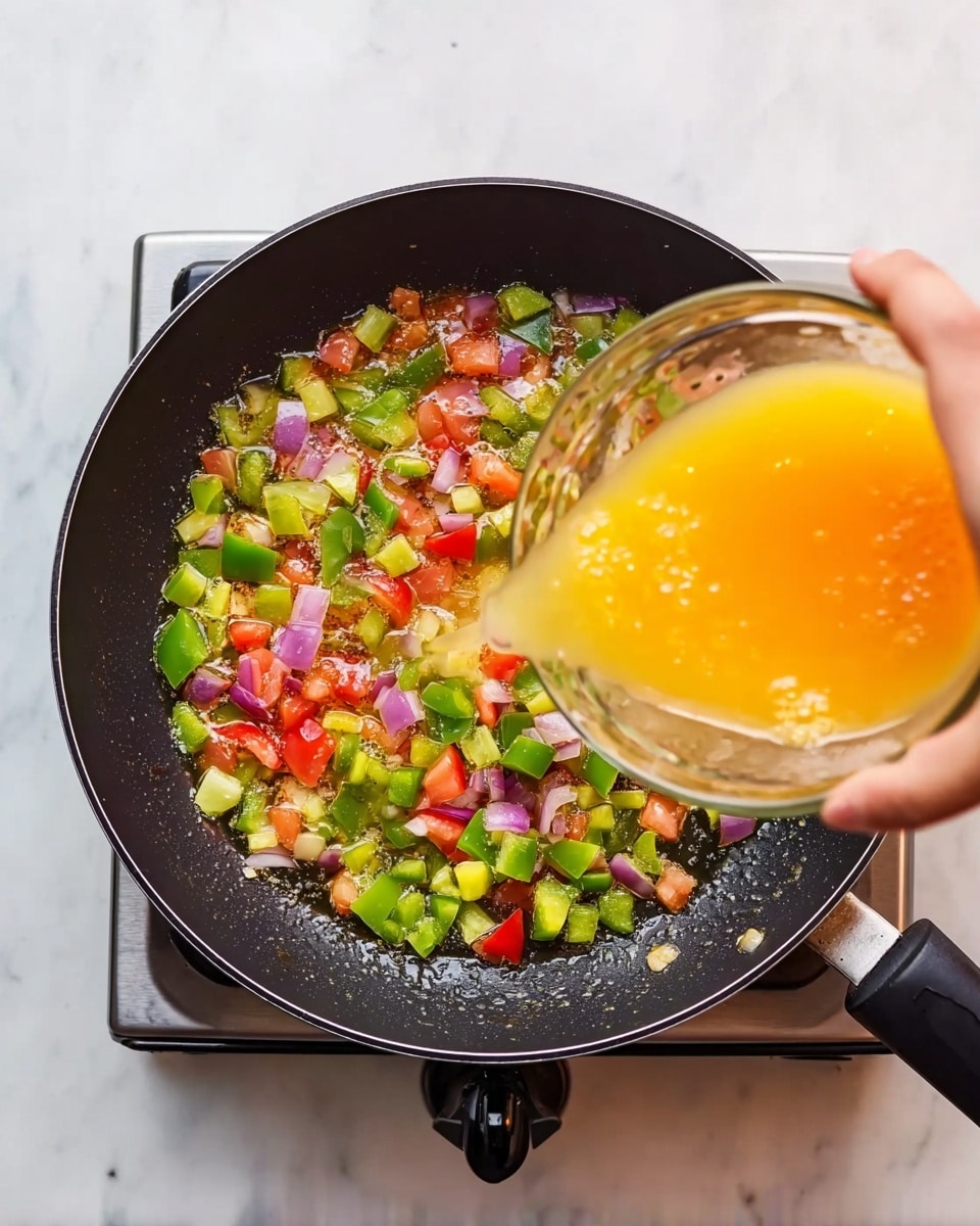 Spanish Cucumber Omelet | Tortilla de Pepino