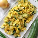 Spanish Zucchini and Potato Scramble | Zarangollo Murciano con Patatas