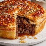 Steak and Onion Meat Pie