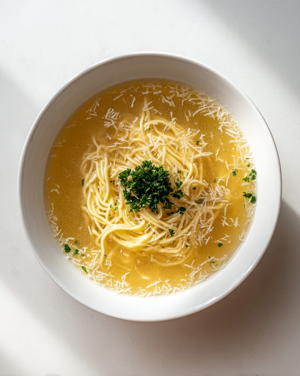 Stracciatella Soup