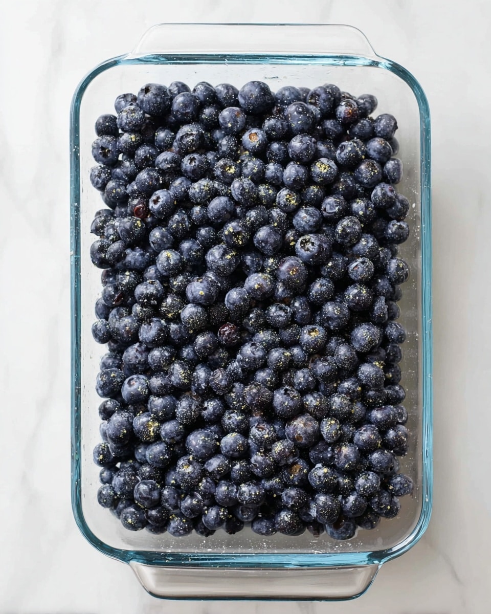 Blueberry Lemon Dump Cake