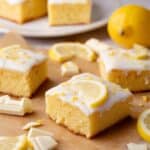 Easy Lemon Brownies Recipe