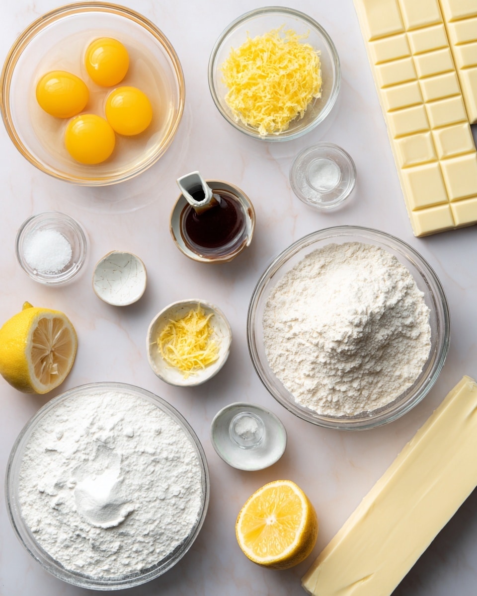 Easy Lemon Brownies Recipe