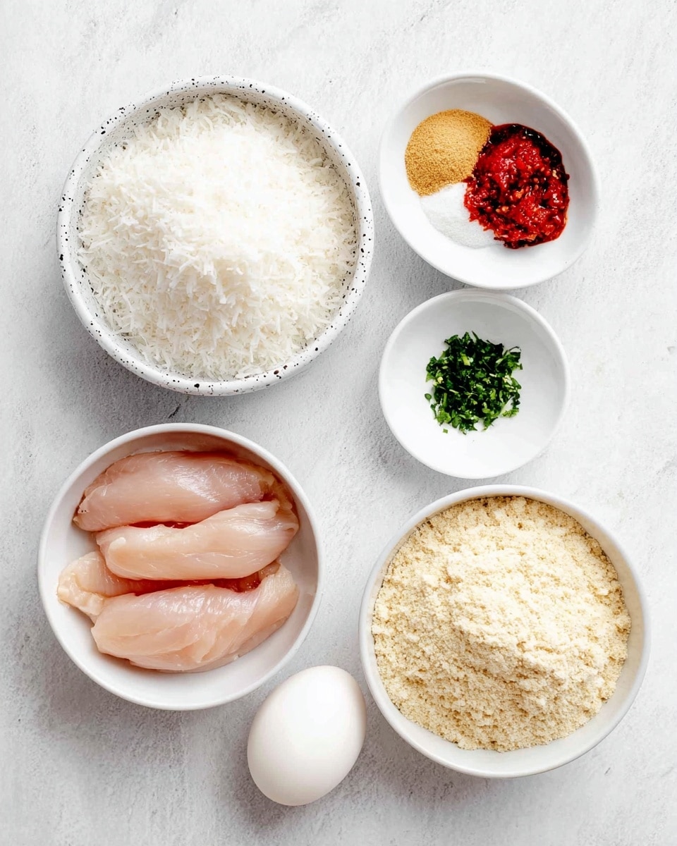 Healthy Almond Flour Chicken Tenders {Baked}