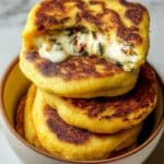 Delicious Venezuelan Sweet Corn Cachapas with Gooey Cheese