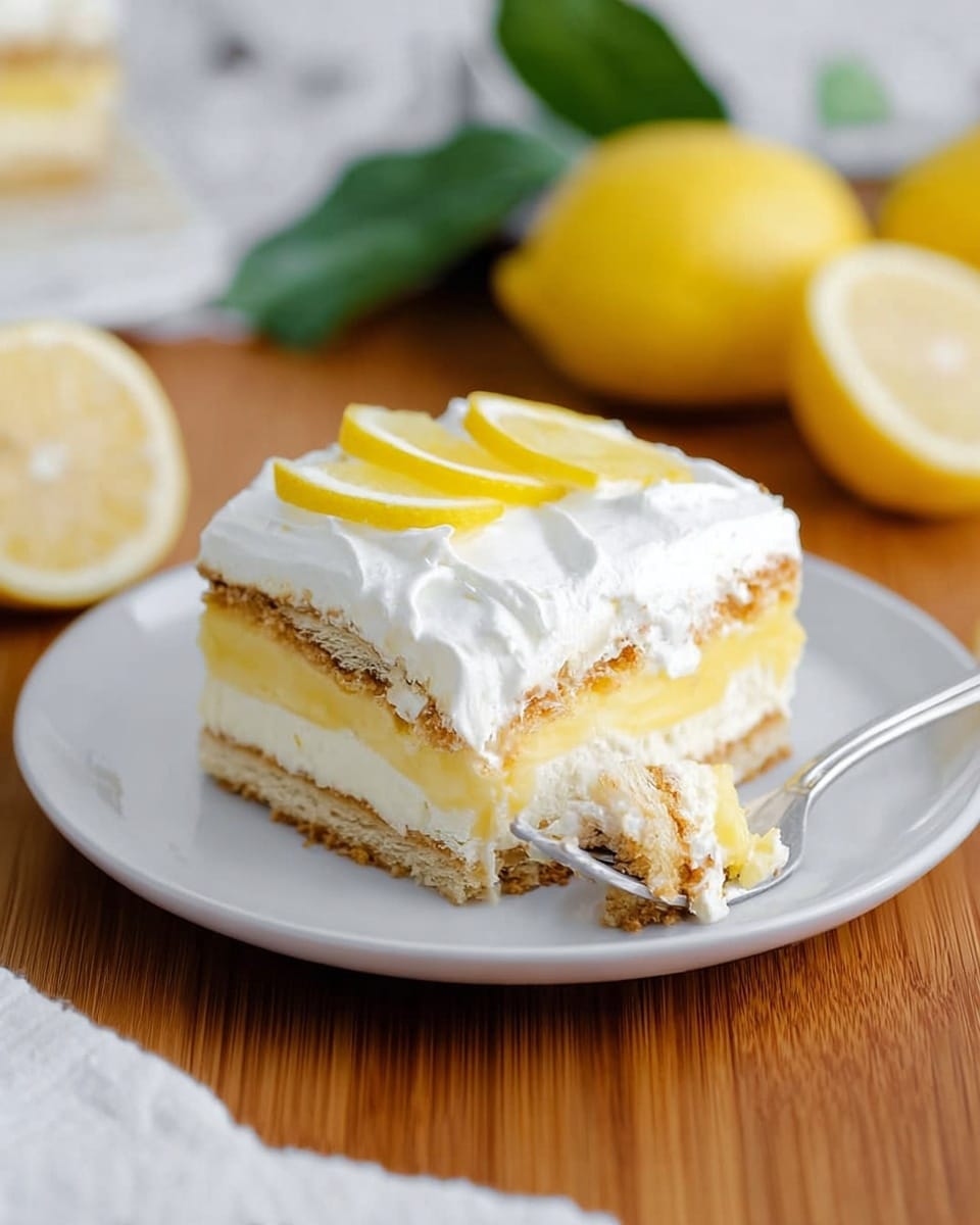 Lemon Icebox Cake
