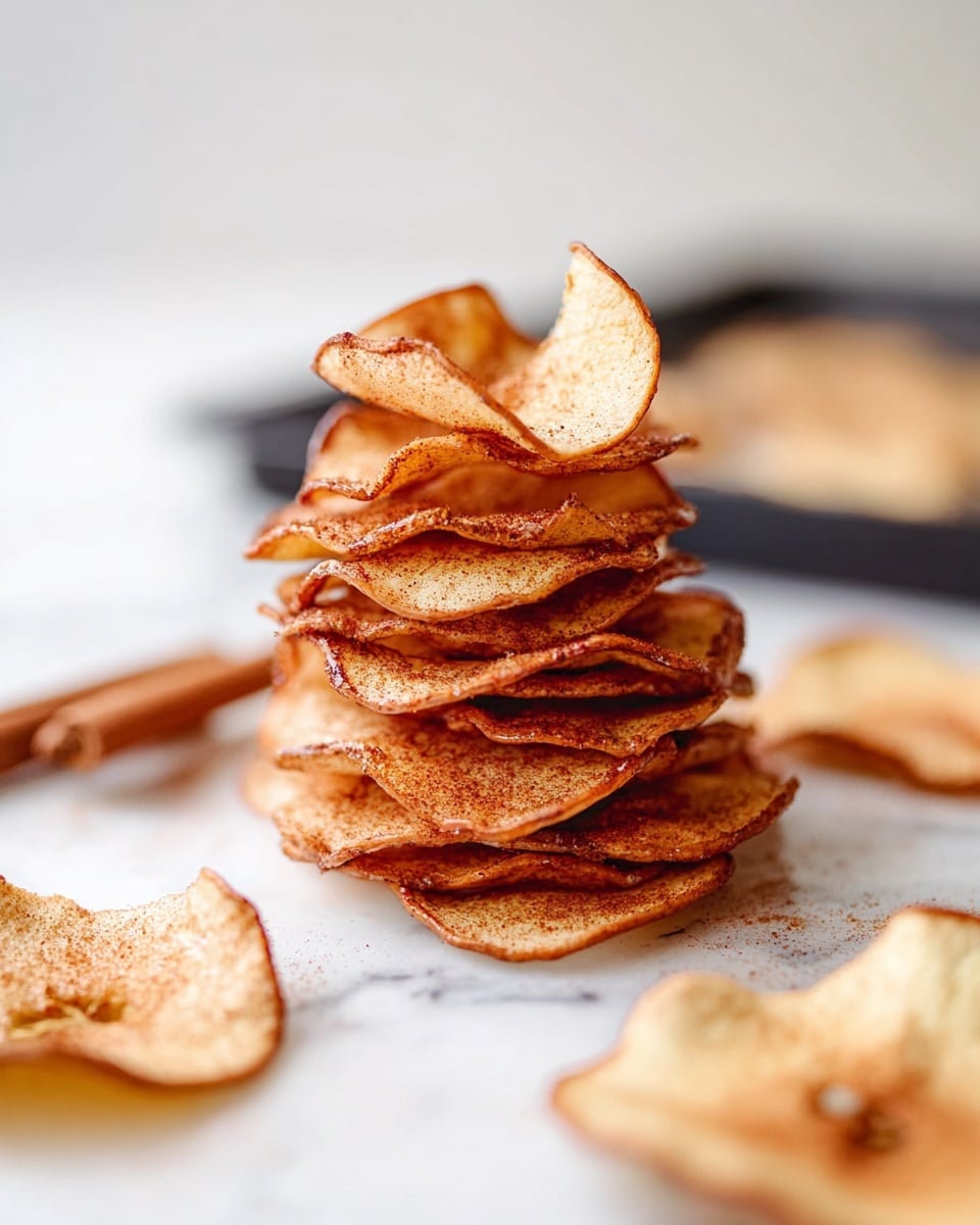 Baked Cinnamon Apple Chips