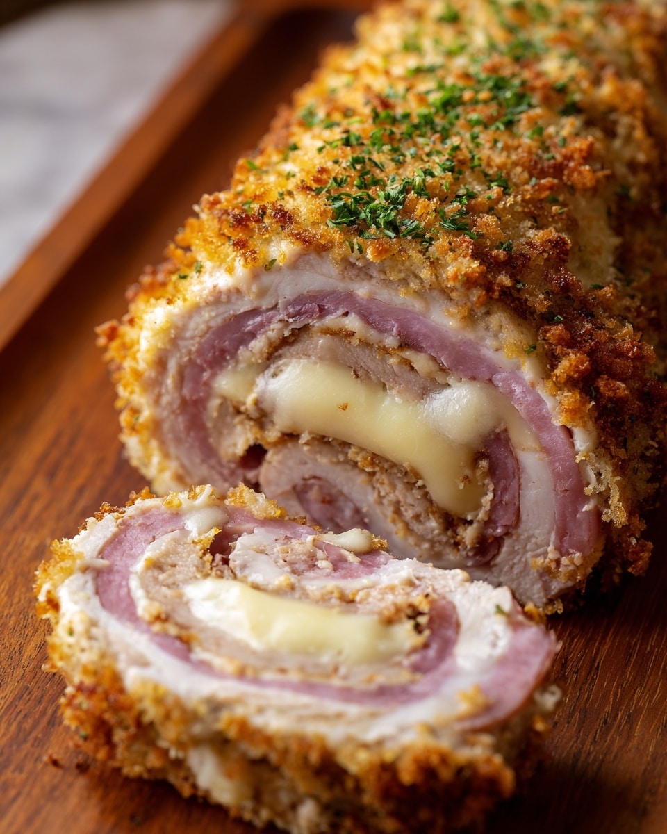 Chicken Cordon Bleu Meatloaf Recipe