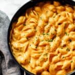 Easy Pumpkin Mac and Cheese