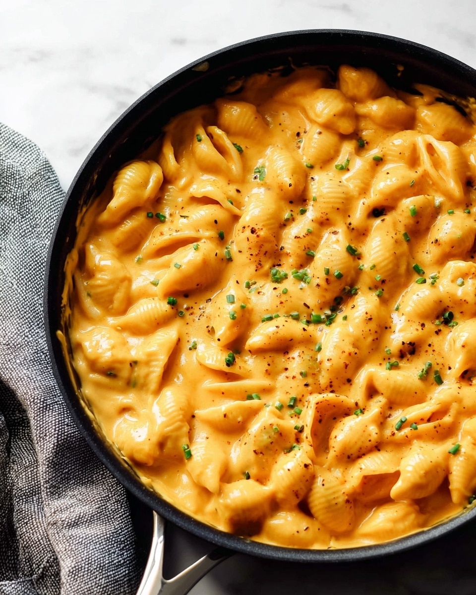 Easy Pumpkin Mac and Cheese