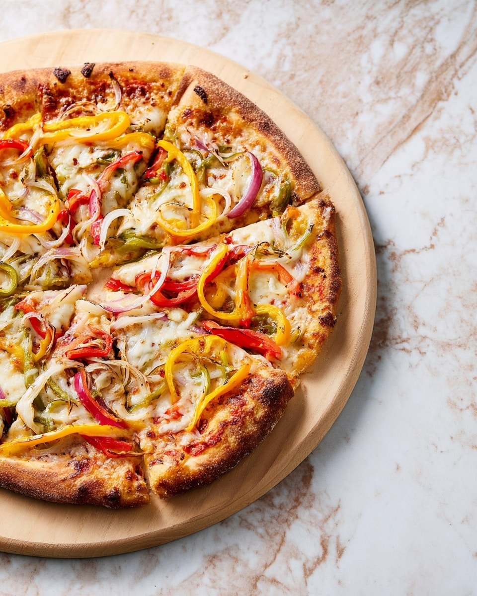 Hot Pepper and Onion Pizza