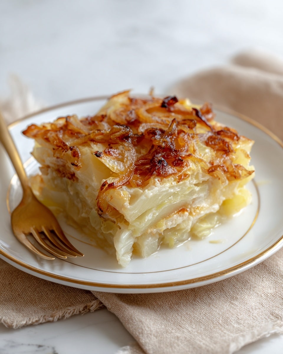 Polish Potato & Cabbage Casserole Recipe