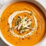 Spiced Carrot and Apple Soup
