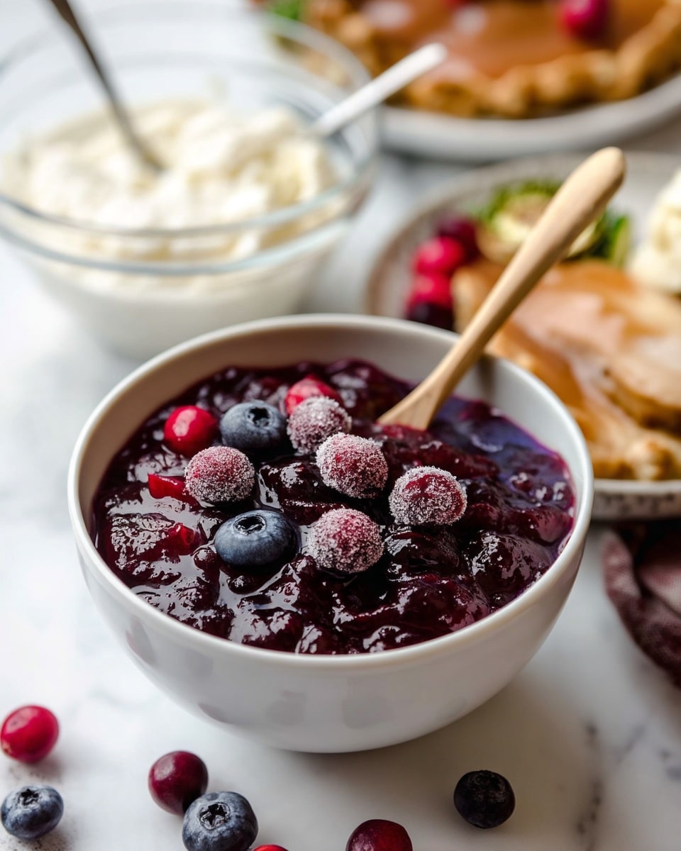 Blueberry Cranberry Sauce Recipe