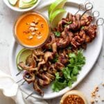 Coconut Beef Satay