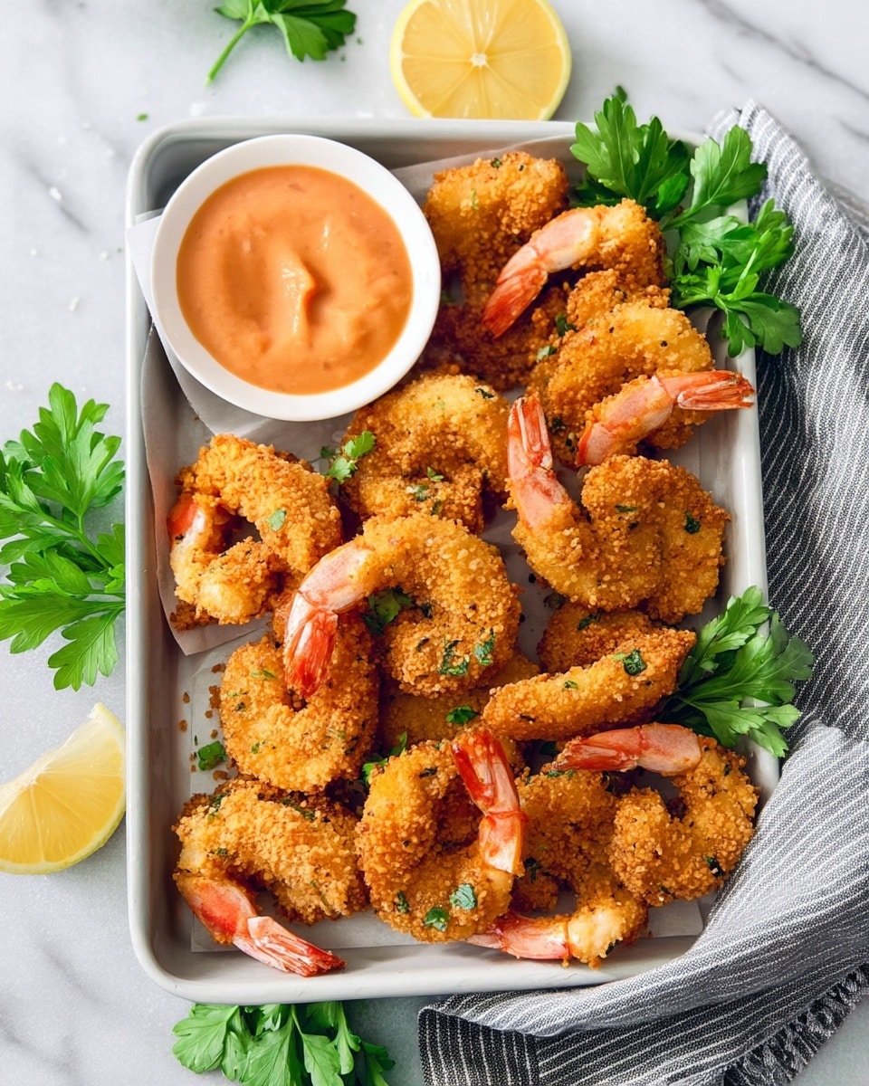 Fried Butterfly Shrimp