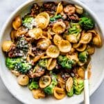 Orecchiette with Sausage and Broccoli