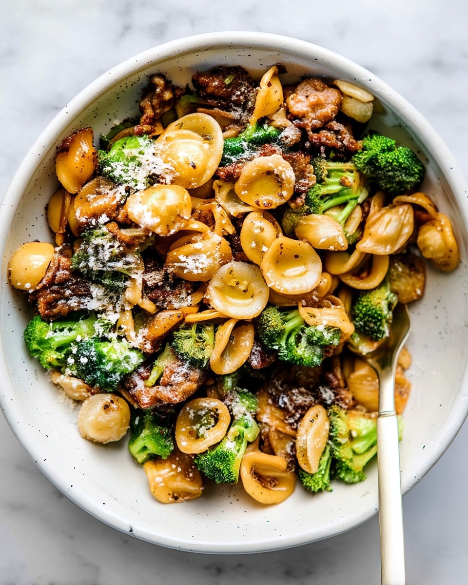 Orecchiette with Sausage and Broccoli