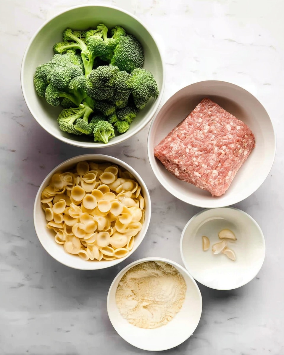 Orecchiette with Sausage and Broccoli