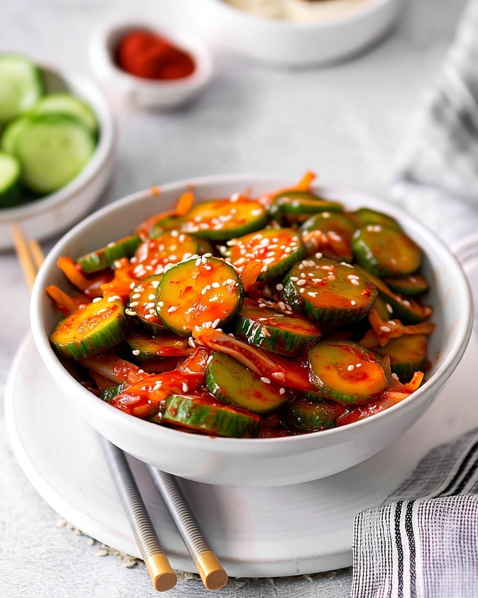 Quick Cucumber Kimchi