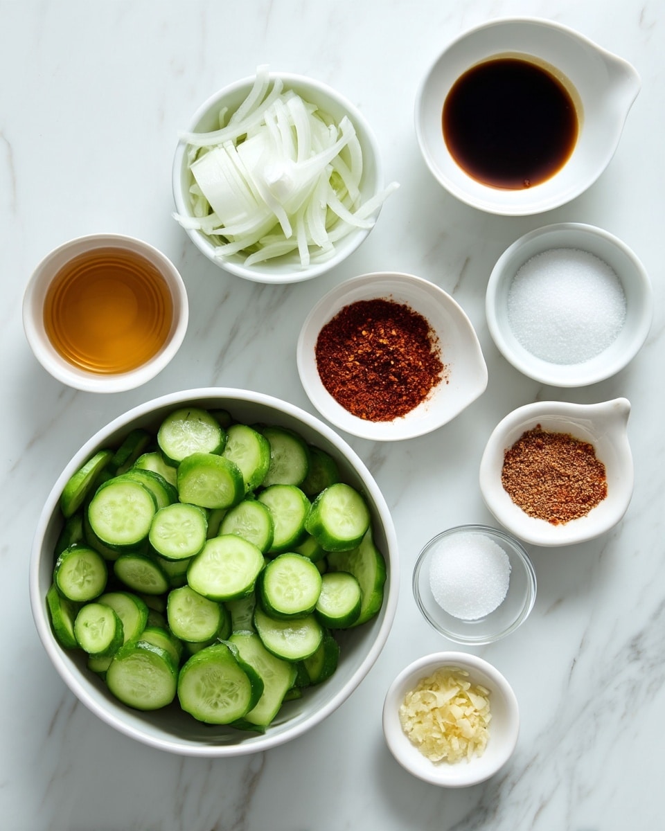 Quick Cucumber Kimchi