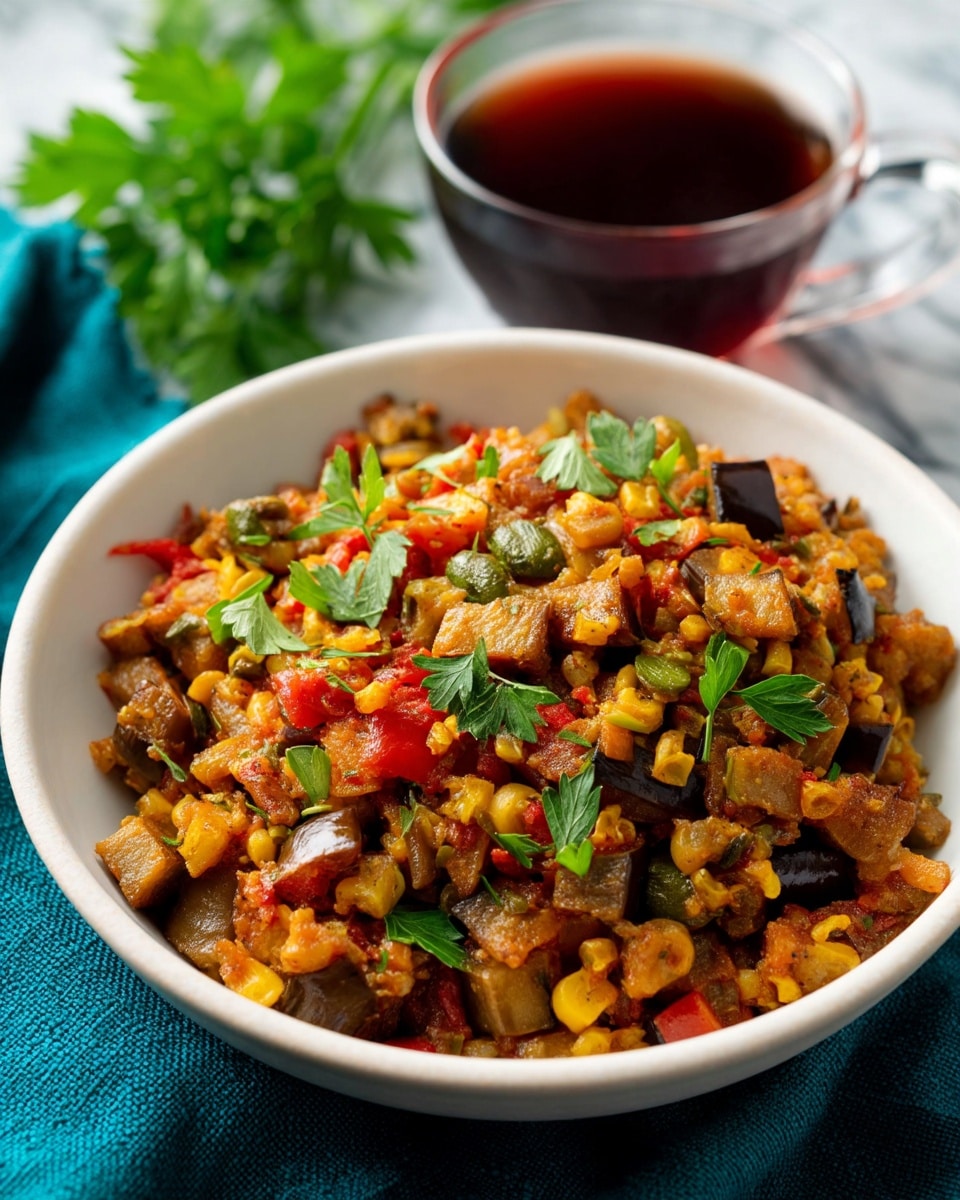 Sicilian Eggplant Caponata