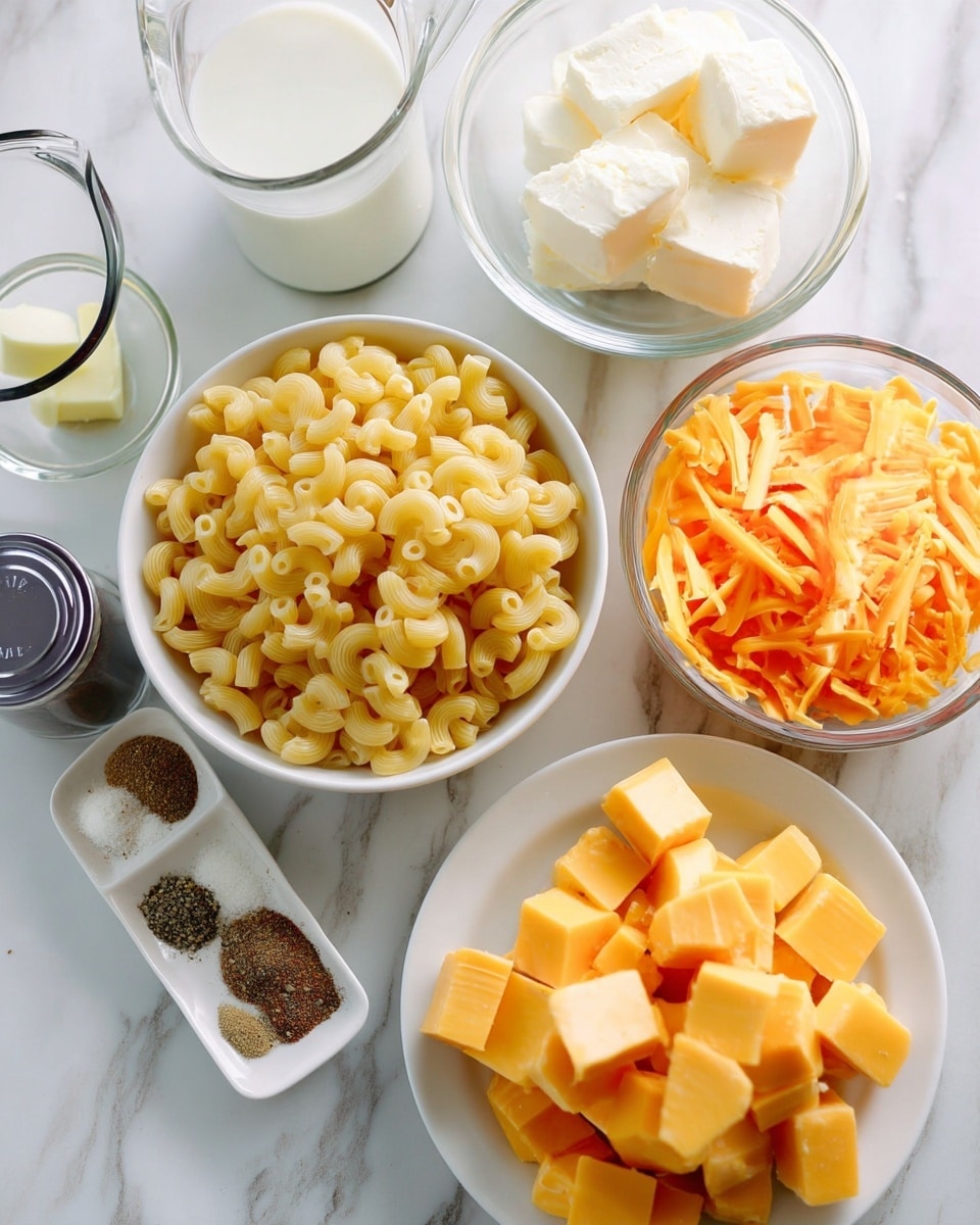 Slow Cooker Macaroni and Cheese (with Velveeta and Evaporated Milk)