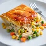 Turkey Pot Pie with Puff Pastry